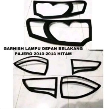 Garnish Lampu Pajero 2010