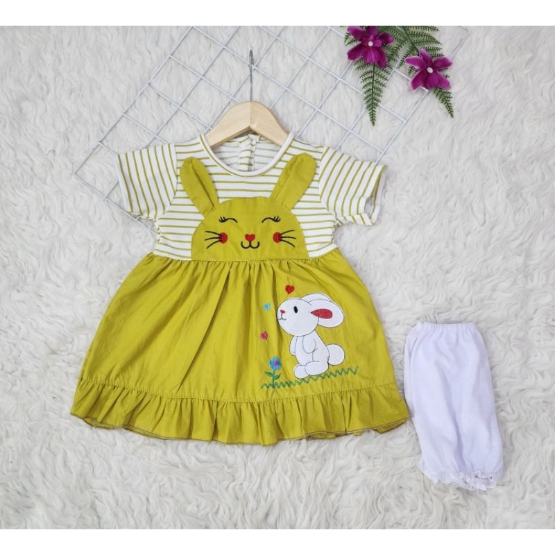 Dress Rabbit baby girl *cute*