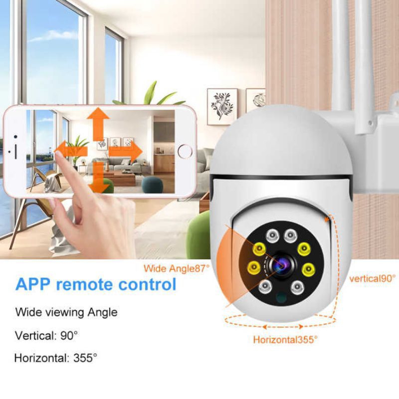 CCTV PTZ MINI 8MP OUTDOOR/OUTDOOR FULL HD 1080P IP KAMERA MINI