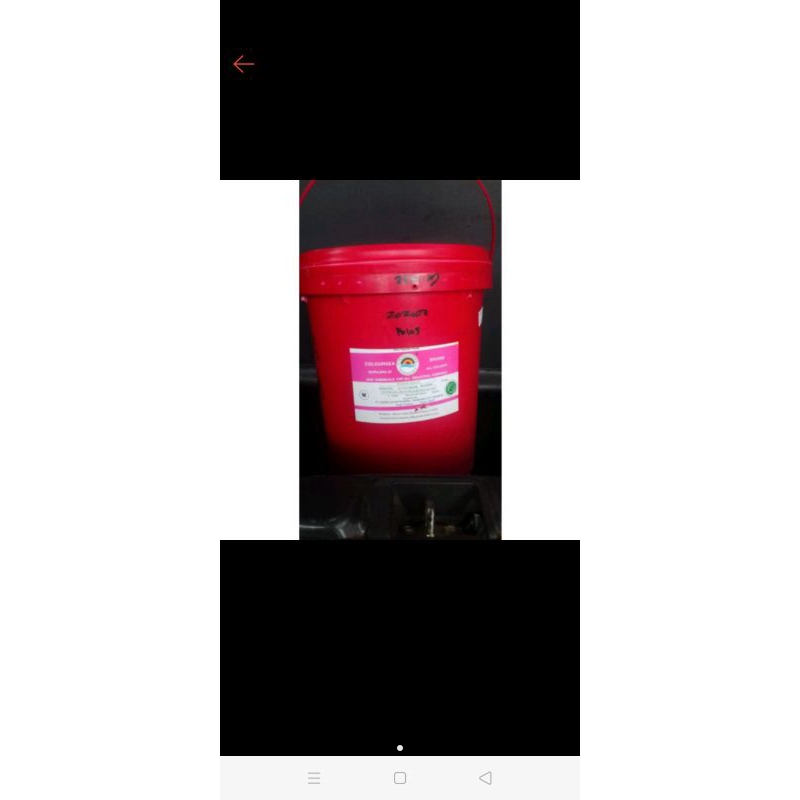 

Pewarna Makanan Merah Skarlet berat 25 kg