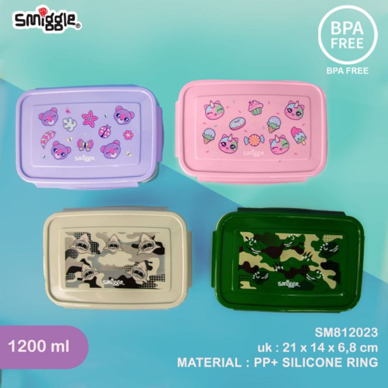 lunchbox smiggle/kotak makan smiggle