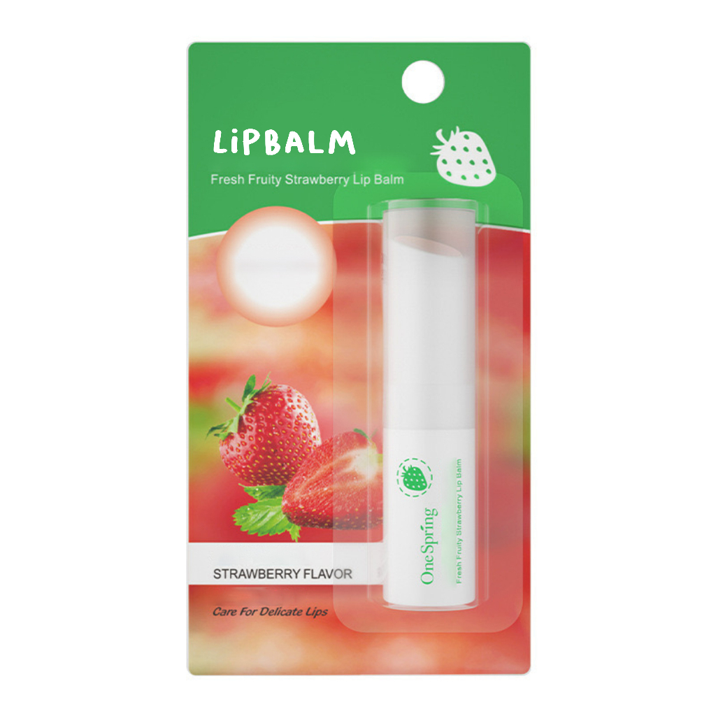 Lip Balm Lips Care Moisturizing Pelembab Bibir Wanita Original Fruit 4 rasa