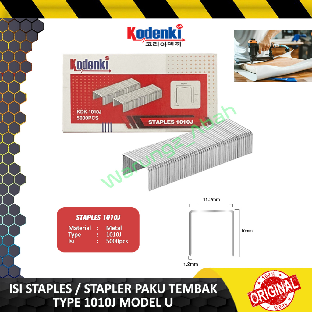 ISI ULANG REFIL REFILL AIR SETEPLES STEPLES STAPLER STAPLES STAPLE PAKU TEMBAK ANGIN AIR NAILER AIRN