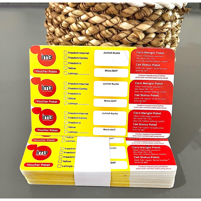 VOUCHER KOSONG INDOSAT