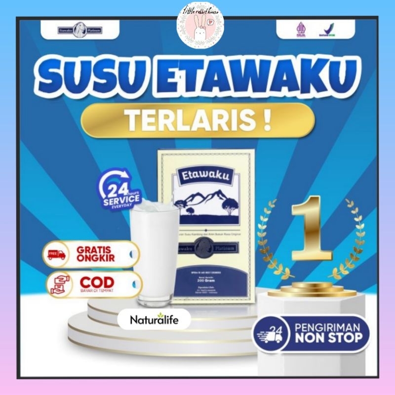 

(READY SIAP KIRIM) ETAWAKU PLATINUM ORIGINAL SUSU KAMBING ETAWA BUBUK ATASI MASALAH PERNAPASAN