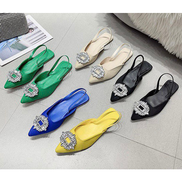 1233 Sandal Pesta Wanita Import Sendal Kekinian