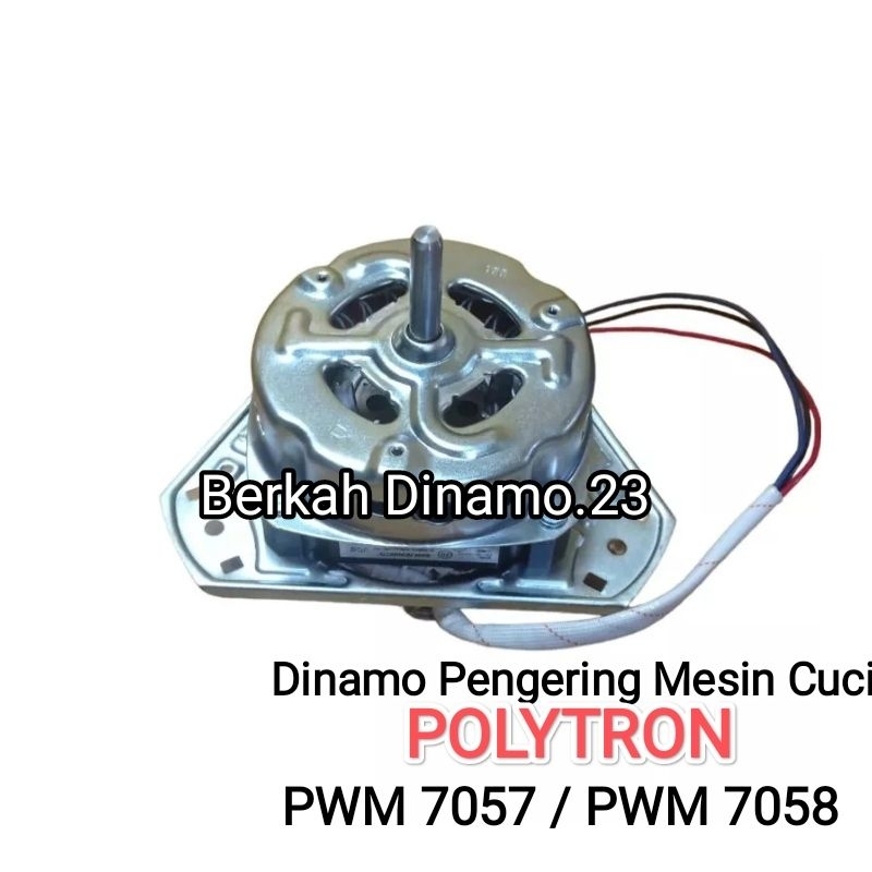 Dinamo Pengering Mesin Cuci Polytron PWM 7058 PWM 7057 Motor Spin Pengering Polytron Pem7057 / Pwm7058