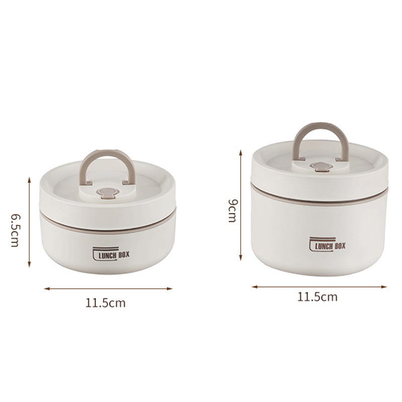 【COD】Kotak Makan Siang Bento Portabel Stainless Steel Insulated Lunch Box Sealed Food Box Small School Picnic Box