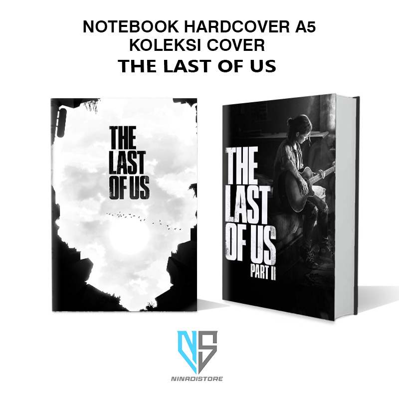 

Buku Ukuran a5 Pocket Book/Notebook Hardcover A5 isi polos dan garis Gambar cover the last of us