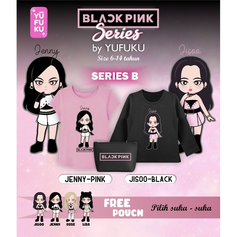 Pre Order ‼️ Blackpink Series free Pouch by Yufuku