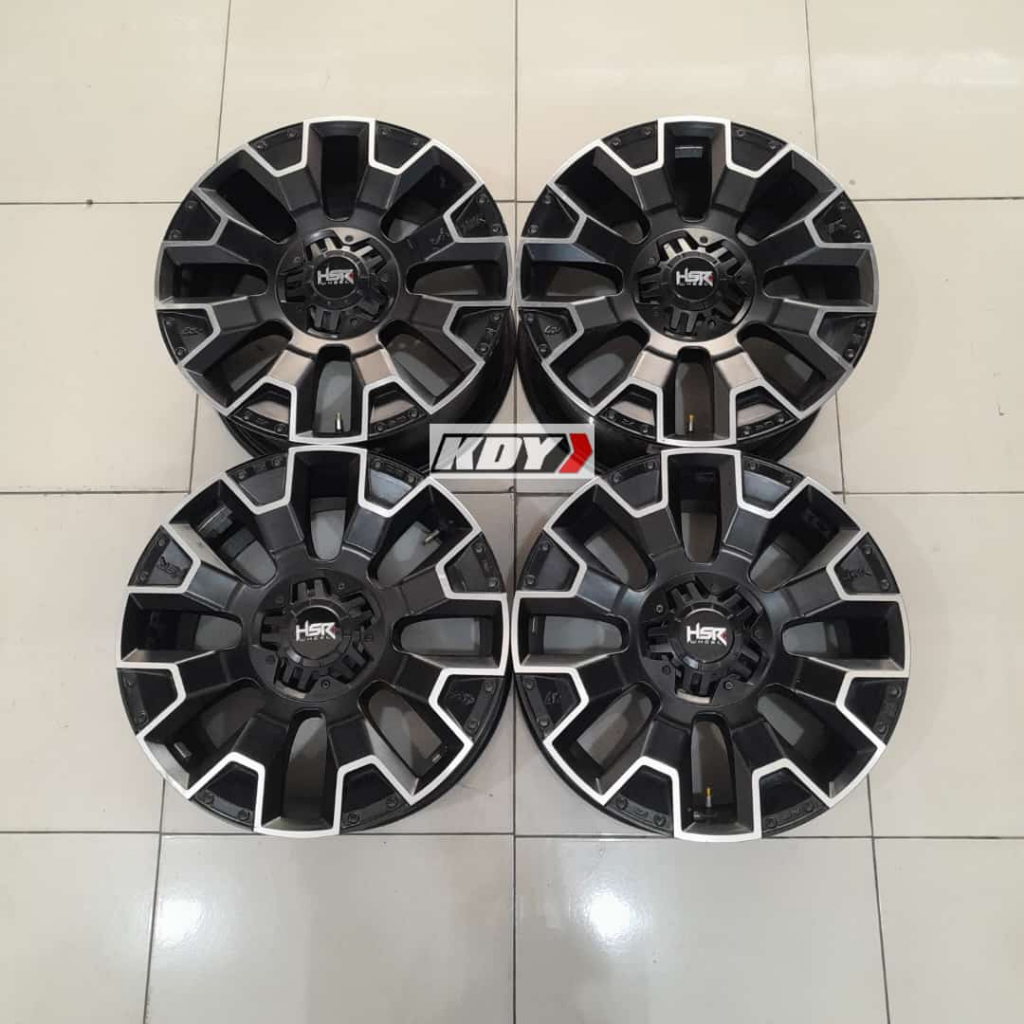 Velg Seken Bekas Copotan Mobil HSR DOLASI Ring 18 Hole 6x139,7 Pajero, Tritone, Fortuner, Hylux