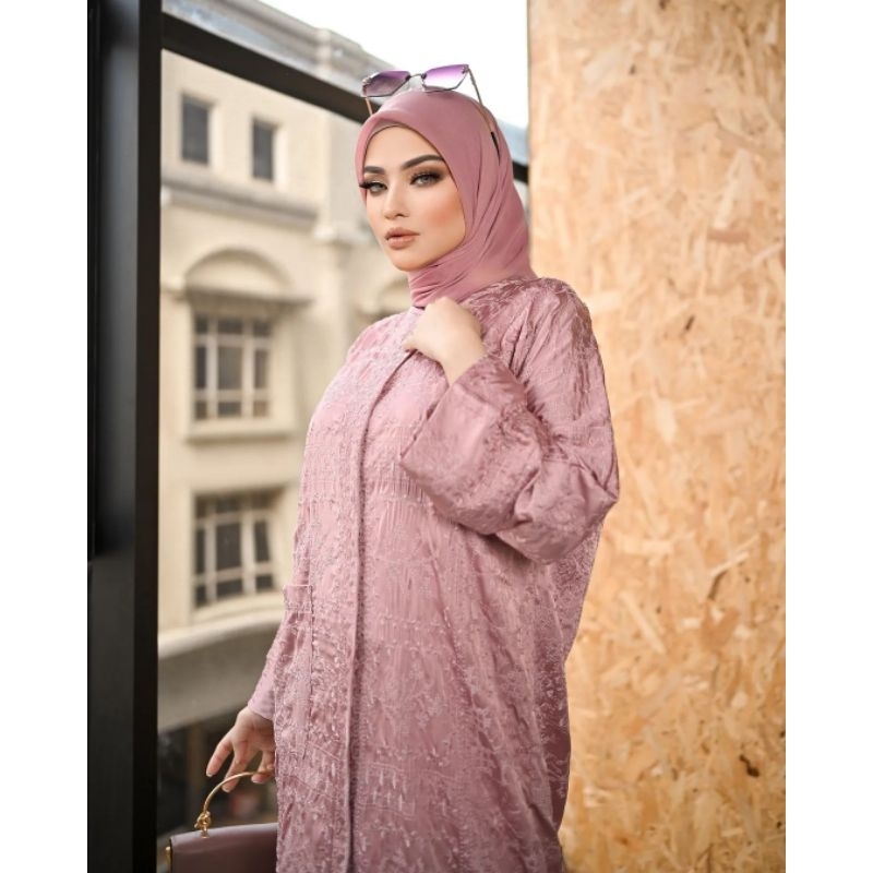 ZEMILA Abaya Series Dusty