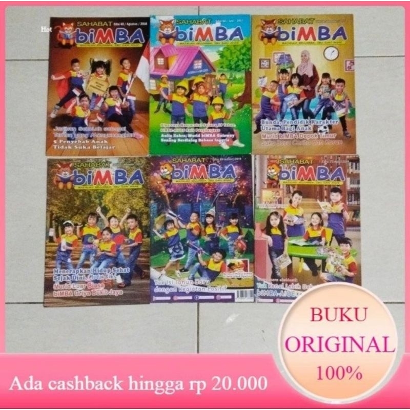 Majalah Ibu dan Anak SAHABAT BIMBA Original Bekas