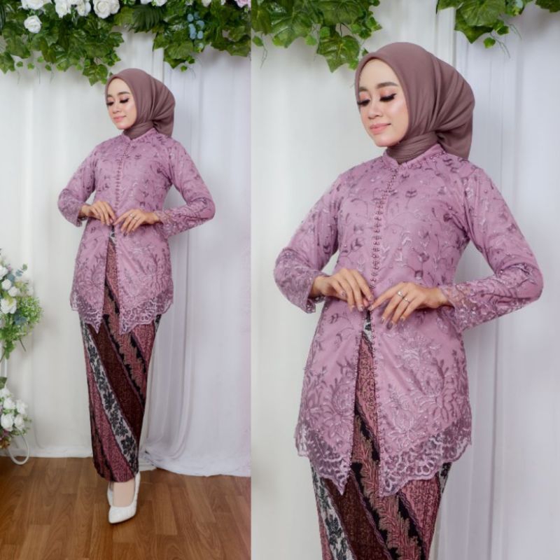 NEW PRODUK//TUNIK BORDIR PAYET//SERAGAMAN KELUARGA//BAJU PESTA LAMARAN//KEBAYA WISUDA//BAJU KONDANGAN//BAJU LEBARAN//KEBAYA MODERN//KEBAYA ORIGINAL//BY ALEETA KEBAYA//MDHBROTHER