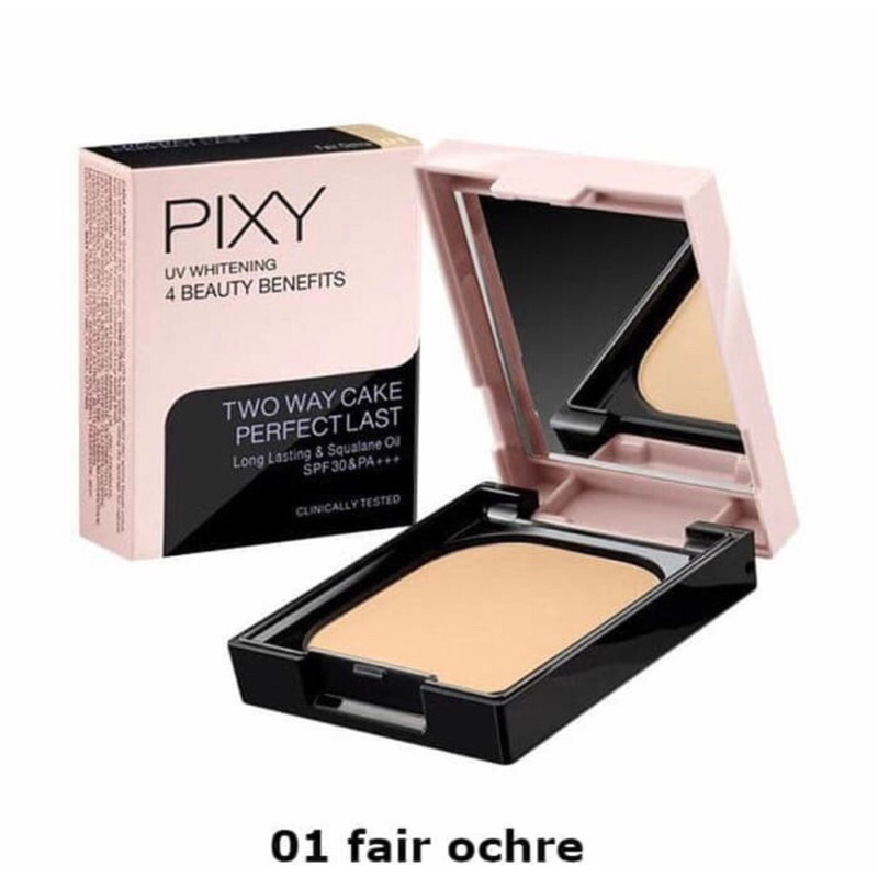 PIXY 4 Beauty Benefit Two Way Cake Perfect Last / Pixy Bedak Padat Twc