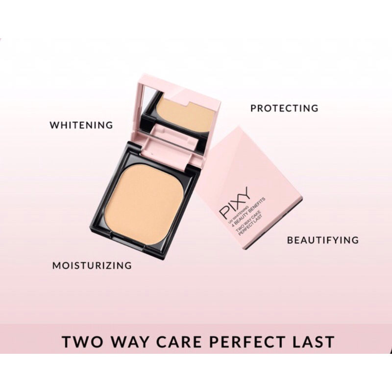 PIXY 4 Beauty Benefit Two Way Cake Perfect Last / Pixy Bedak Padat Twc