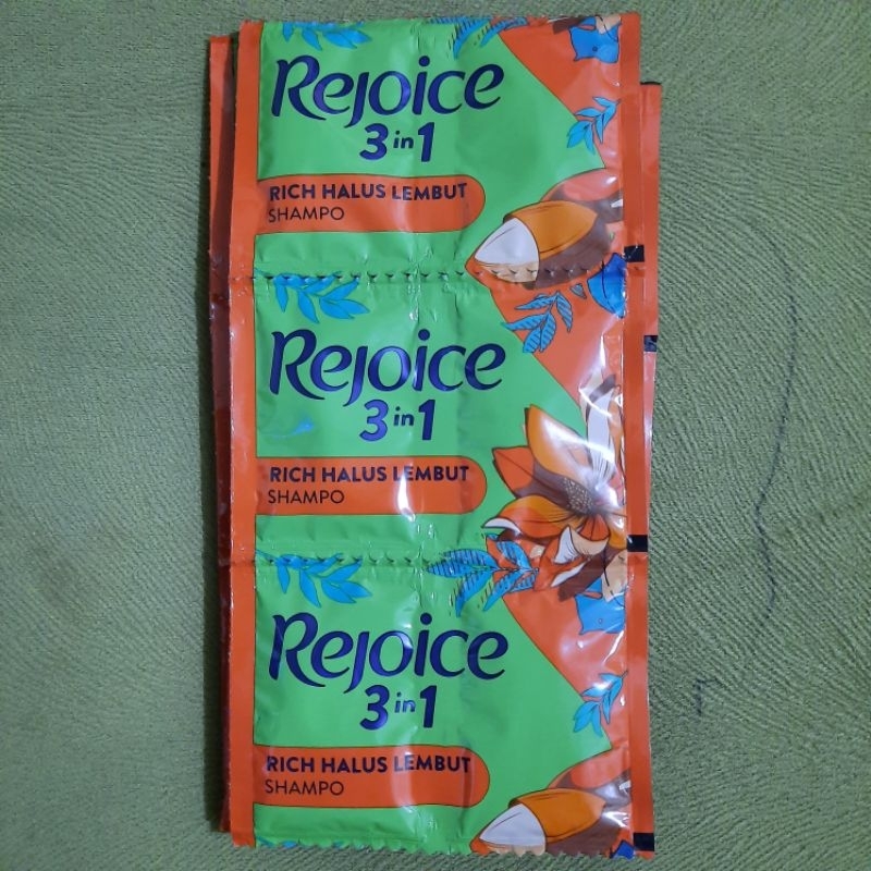 AHZA REJOICE SHAMPOO RENCENG ISI 12 SACHET