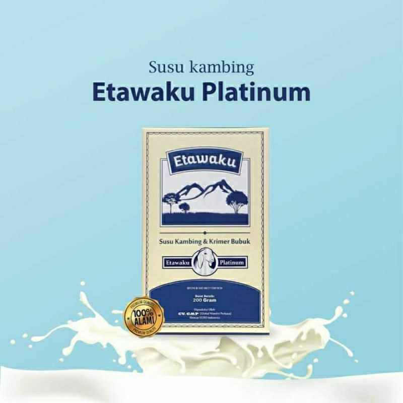 

ETAWAKU PLATINUM SUSU KAMBING ETAWA BUBUK ISI 200GR