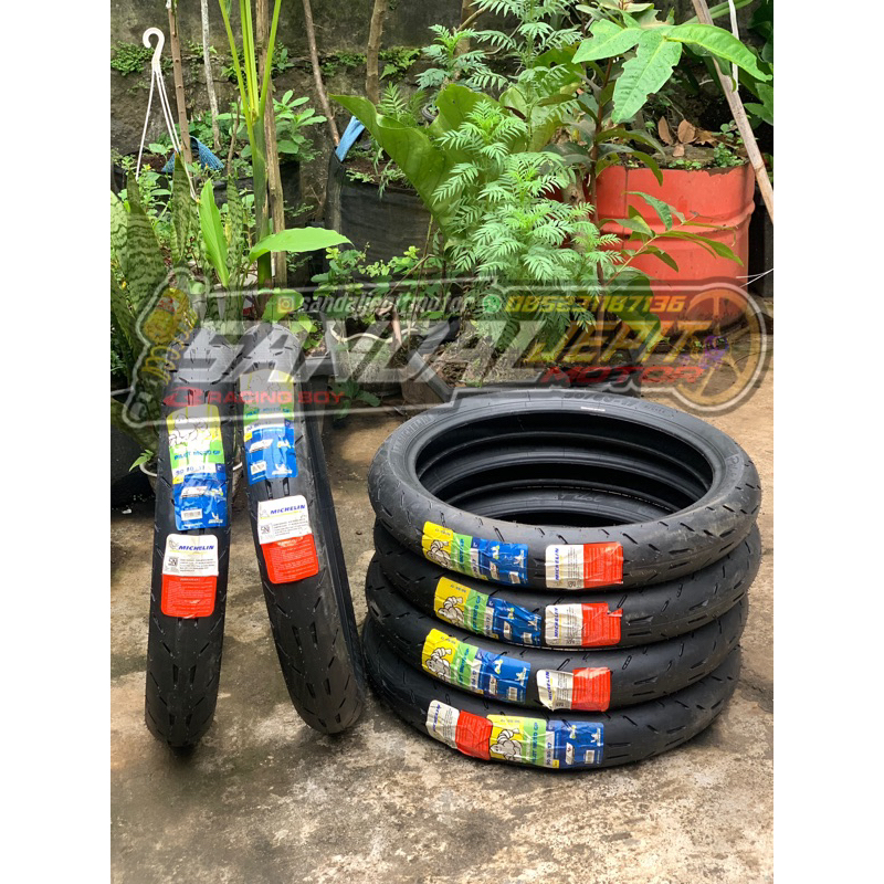 BAN MICHELIN PILOT GP 90/80 RING 17 HARGA PER BIJI