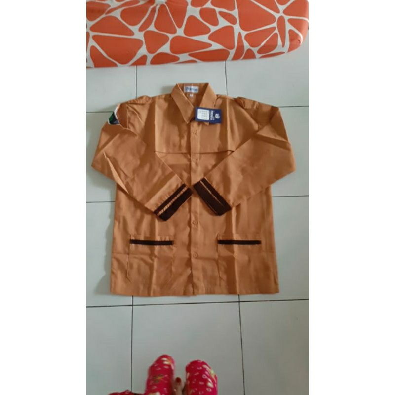 SERAGAM  PRAMUKA SIAGA SD LGN PJ DAN PENDEK BAHAN PREMIUM KATUN OXFORD