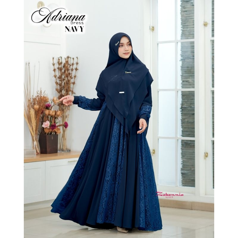 OPEN PO GAMIS ADRIANA DRESS BY ZABANNIA