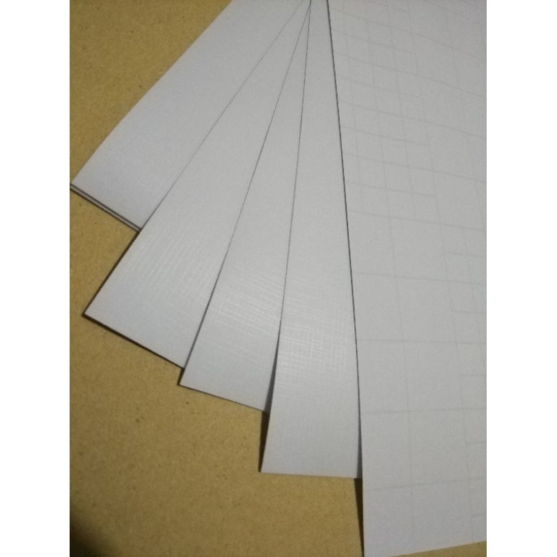 

Sticker Laminasi Dingin KANVAS A4 160 gsm isi 10 Lembar / Stiker Laminasi CANVAS 160 gram