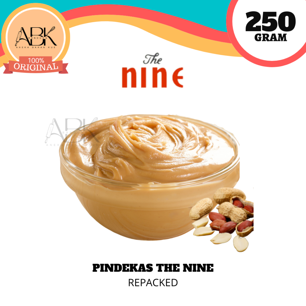 

SELAI KACANG PINDEKAS THE NINE 250GR | PINDAKAAS 250 GRAM | PEANUT BUTTER