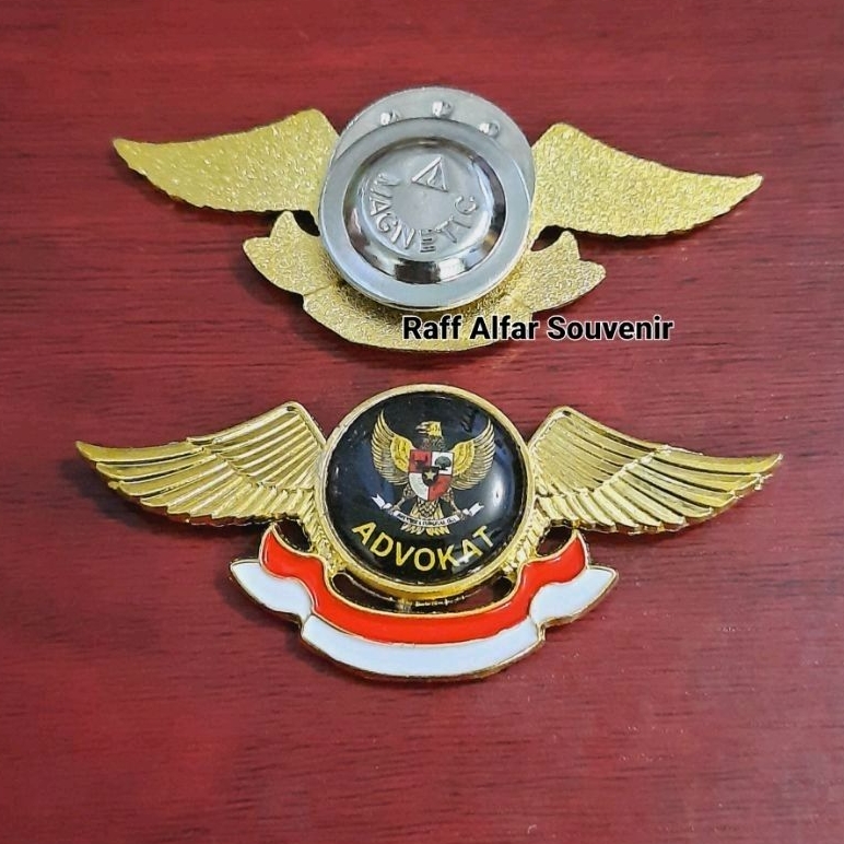 PIN ADVOKAT GARUDA - LENCANA ADVOKAT