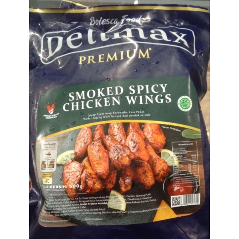 

smoked spicy chicken wings sayap ayam pedas asap frozen food enak murah delamax makanan tinggal goreng #chicken #surgakebutuhanku #wings