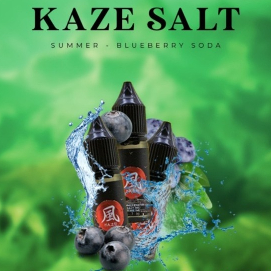 Kaze Summer Natsu Salt Nic 15ML by Emkay Brewer x CMW
