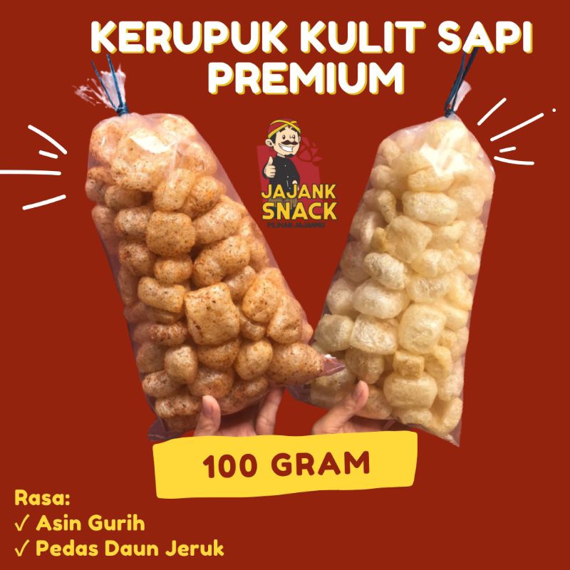 

KERUPUK KULIT SAPI RAMBAK SAPI PREMIUM 100 GRAM