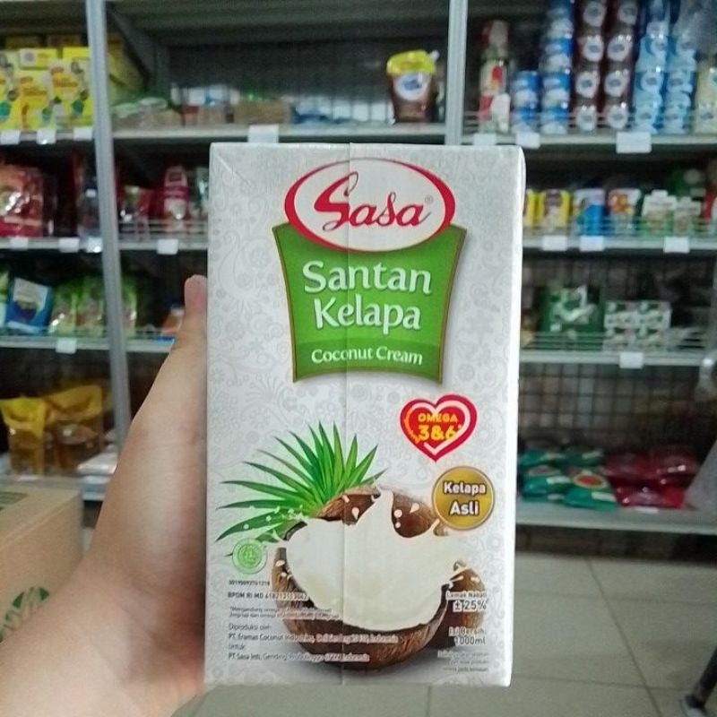 Sasa santan kelapa cair 1liter