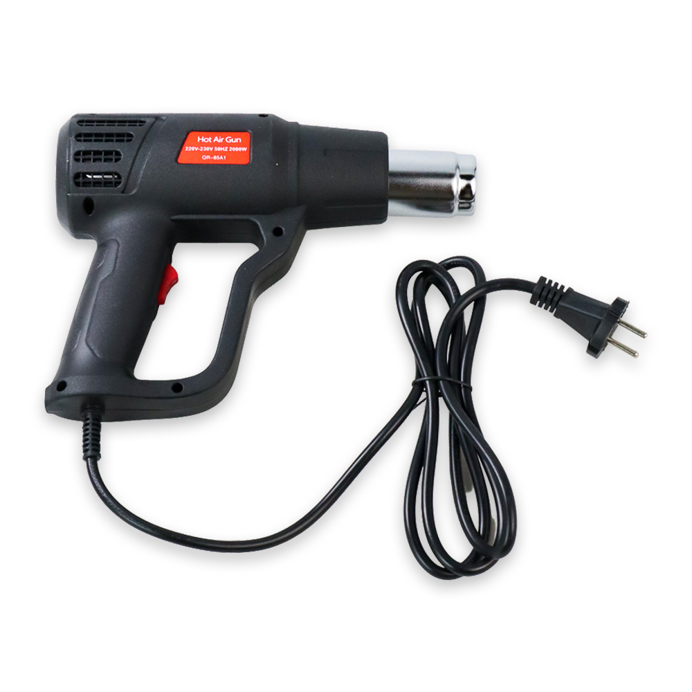 Heat Gun Air Dryer for Soldering Iron Themoregulator 2000 W - QR-85A1 - Black