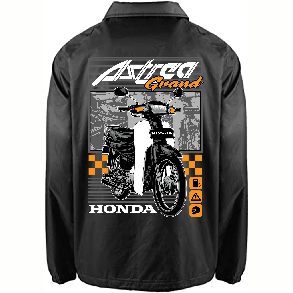 JAKET COACH MOTOR ASTREA GRAND LEGENDA PRIMA SUNMORI WATER REPELENT JACKET