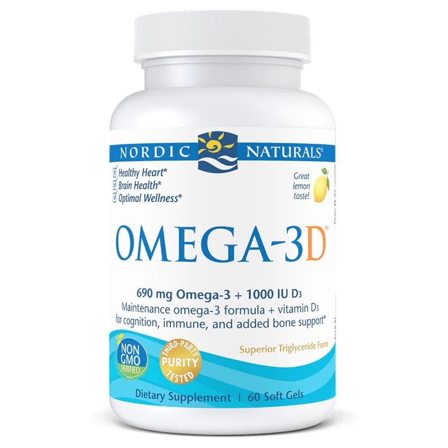 NORDIC NATURALS OMEGA-3D (Omega-3 + Vitamin D3)