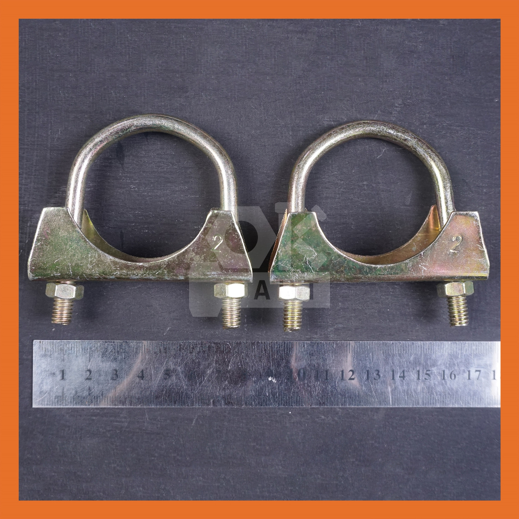 Klem Knalpot 2" / Klem U / Klem pipa