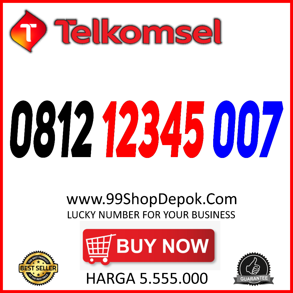 Nomor Cantik Simpati 007 - Simpati 12345 007 - Nomor Cantik Telkomsel 007 007 - No Cantik Simpati Te