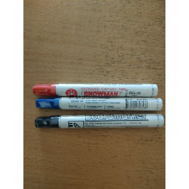 

spidol whiteboard snowman boardmarker BG-12
