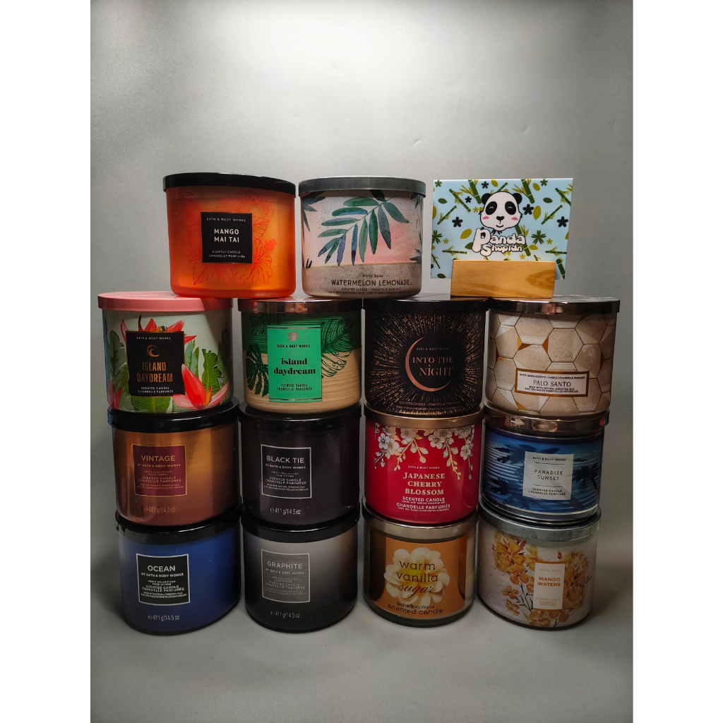 BBW Candle (3 Wick) Besar