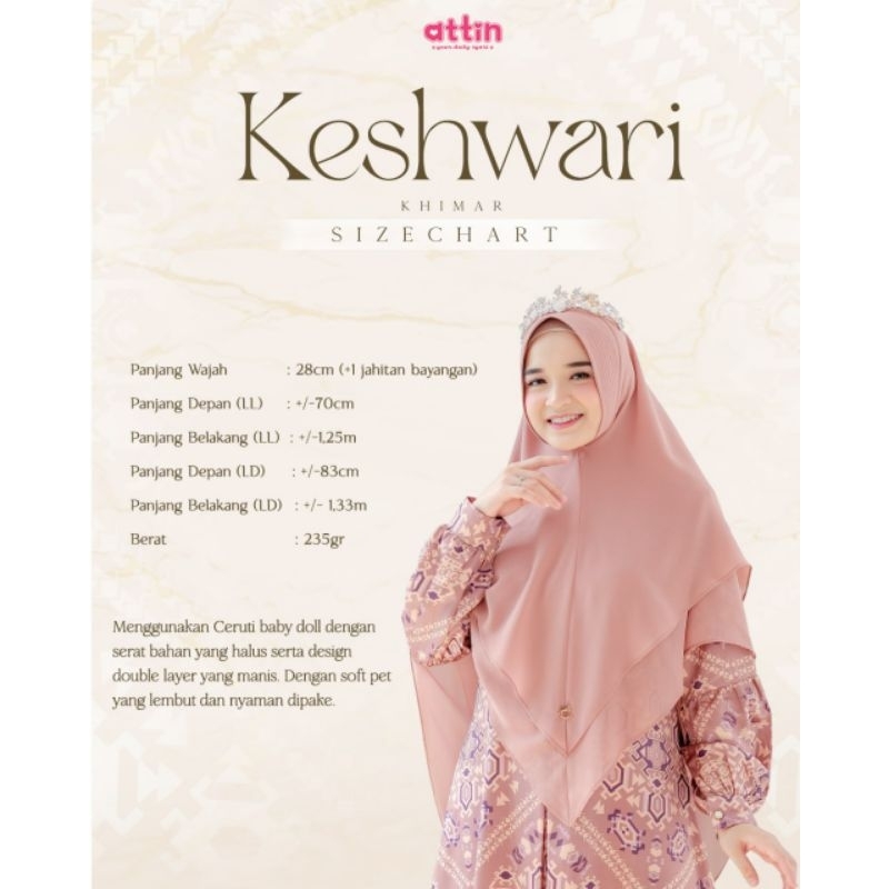 Gamis Keshwari Dress By Attin