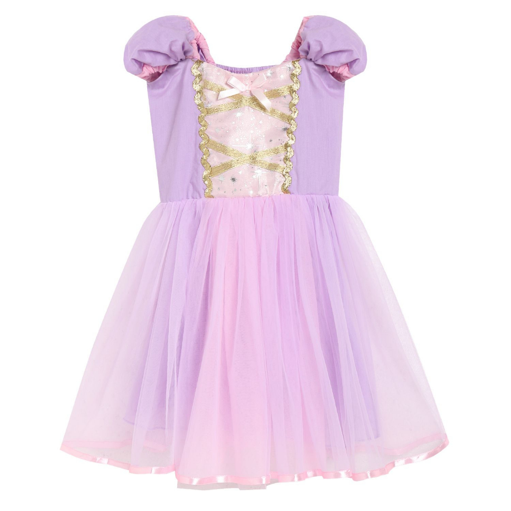 GAUN DRESS KOSTUM PRINCESS CINDERELLA SNOW WHITE AURORA ARIEL MERMAID RAPUNZEL TINKERBELL FROG PRINCESS ANAK PEREMPUAN KOSTUM PUTRI ISTANA FAIRYTALE