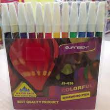 

SPIDOL JANSEN 12 WARNA / DRAWING PEN . TINTA MUDAH DICUCI
