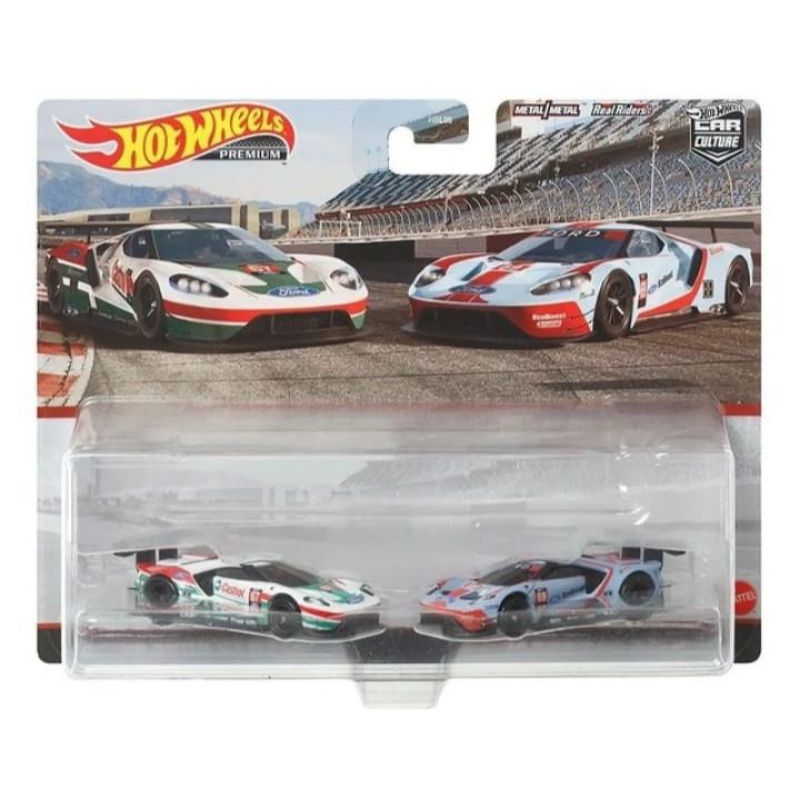 Mainan Hot Wheels premium twin pack