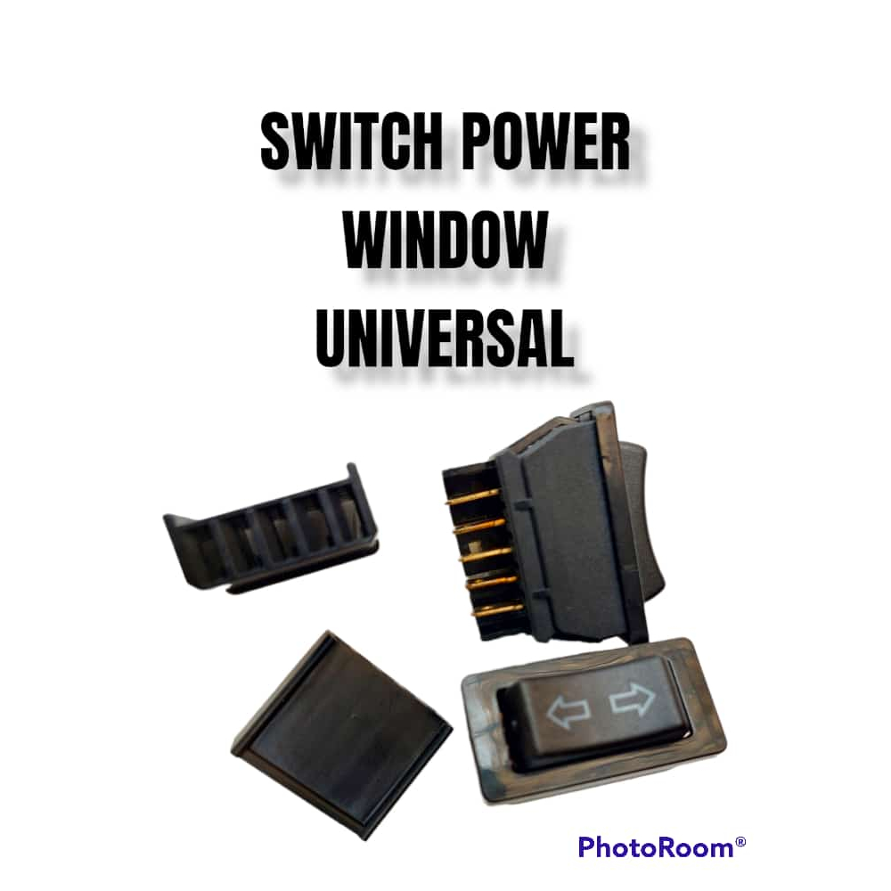 Switch Swit Saklar Tombol Power Window Panah Universal model congkel Switch Saklar Tombol Power Window Universal - Single