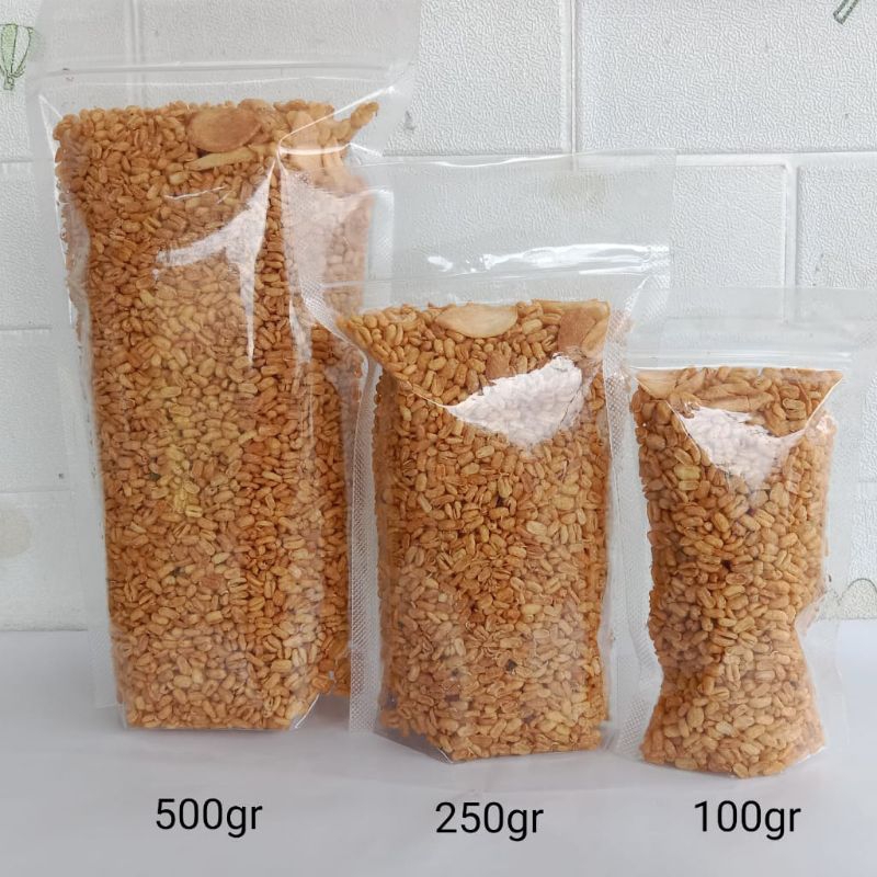 

cemilan kacang hijau goreng kemasan 500gr