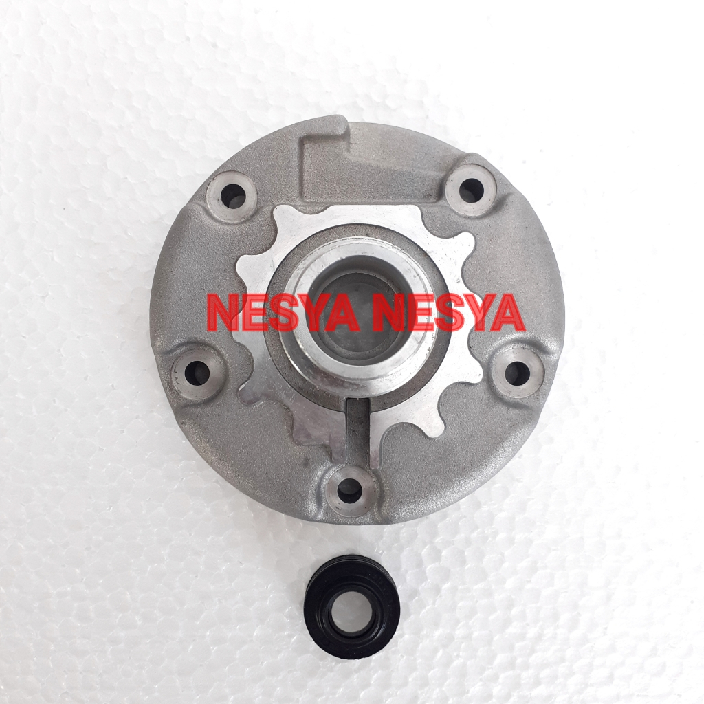 Cylinder Head Silinder Kepala Compresor Kompresor DENSO untuk AC Mobil Isuzu Panther LM LS LV dengan