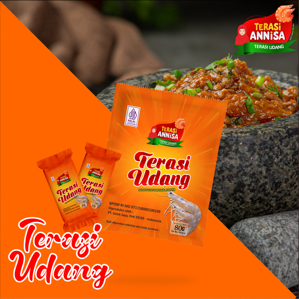

Terasi Annisa isi 20 sachet (Pack)