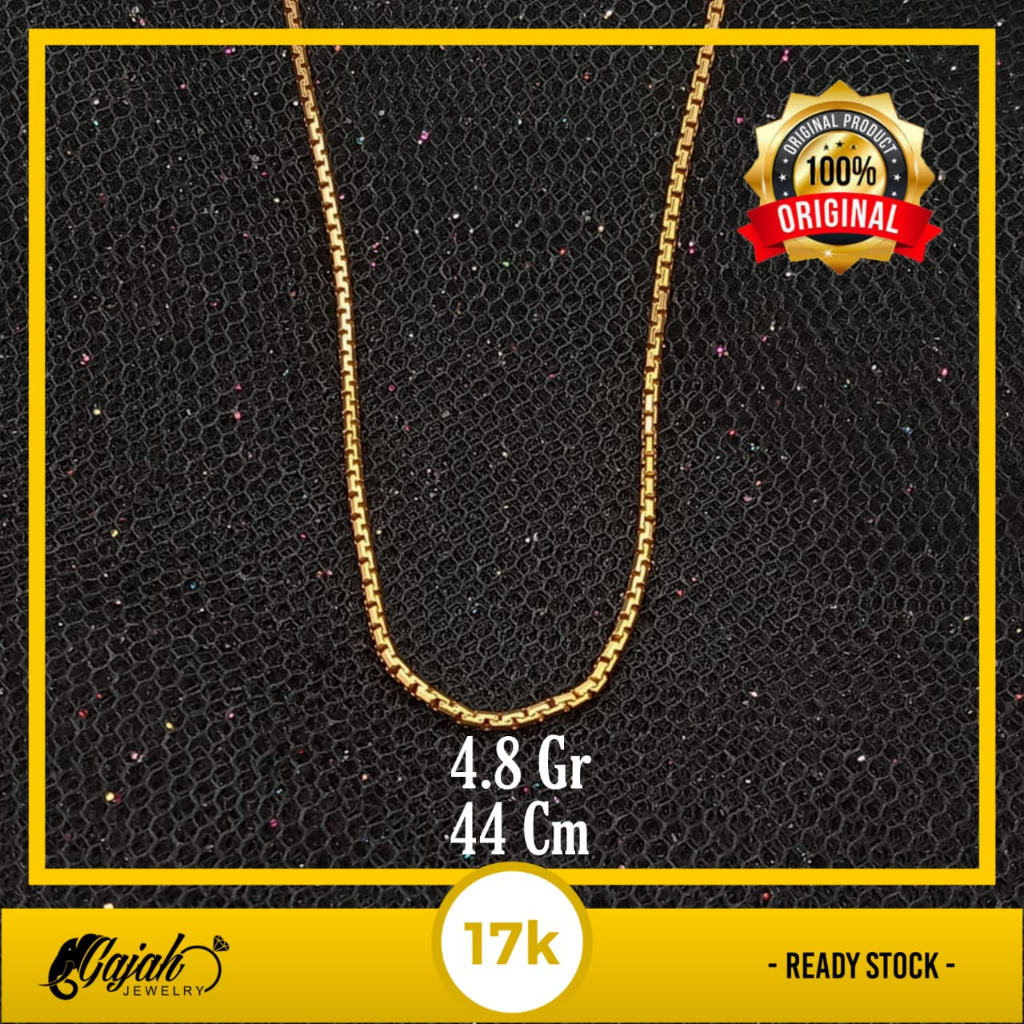 Kalung Emas 17K - 4.8 Gr Kadar 750 - 4945