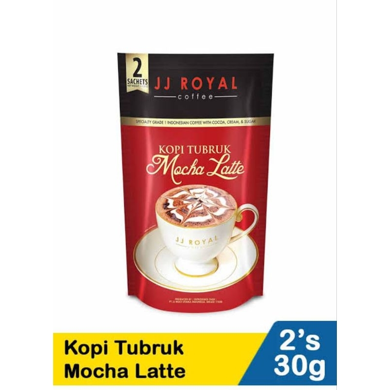 

JJ Royal Coffee Kopi Tubruk Mocha Latte Inner Bag (2 sachet)
