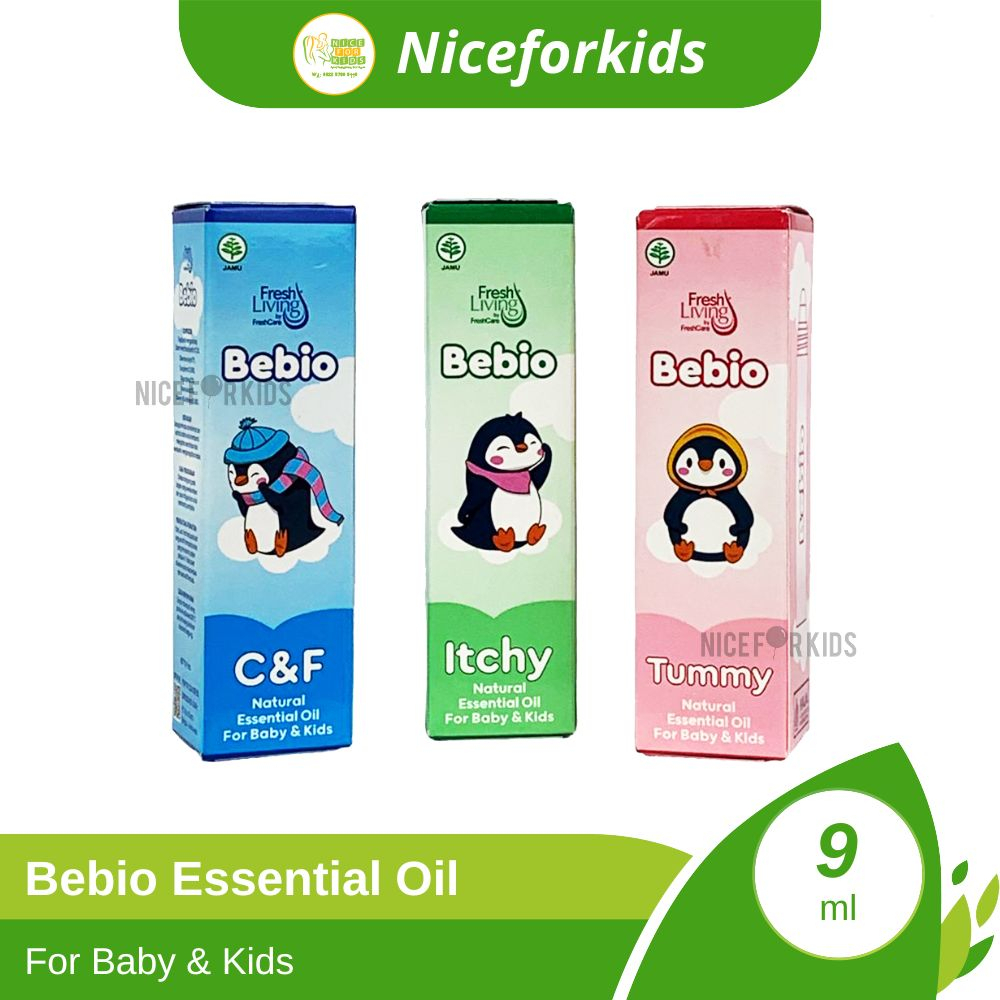Bebio Natural Essential Oil For Baby &amp; Kids 9ml / Minyak Aromatherapy Fresh Living by Fresh Care